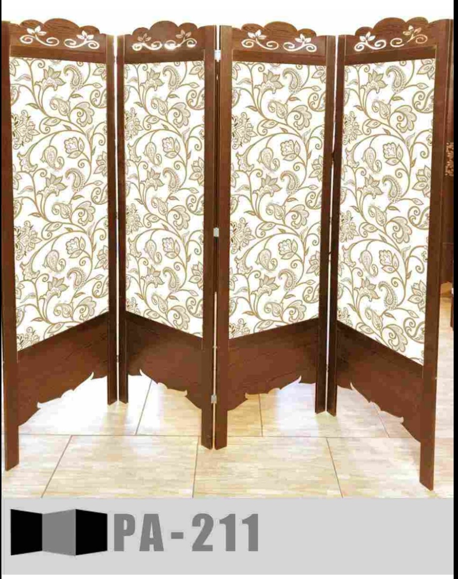 پاراوان پارتیشن کاغذ دیواری متحرک مدل211