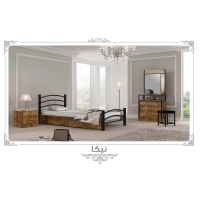 تخت خواب یک نفره فلزی مدل نیکا