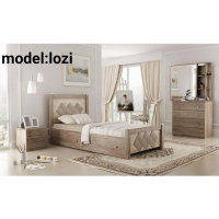 تخت خواب یک نفره مدل لوزی