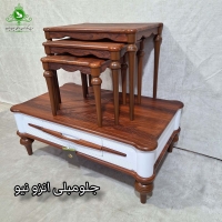 میز جلو مبلی عسلی MDF مدل انزو نیو