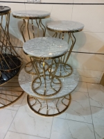 جلومبلی و عسلی مدل گلدانی