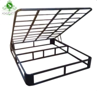  کفی تخت خواب دو نفره جکدار تمام کلاف عرض ۱۶۰