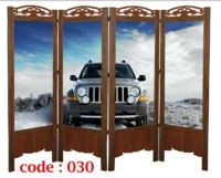 پاراوان پارتیشن طرح ماشین کد 030