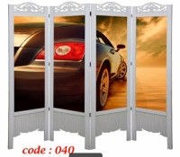پاراوان پارتیشن طرح ماشین کد 040