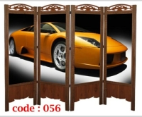پاراوان پارتیشن طرح ماشین کد 056